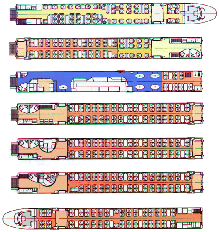 Train Seating Chart