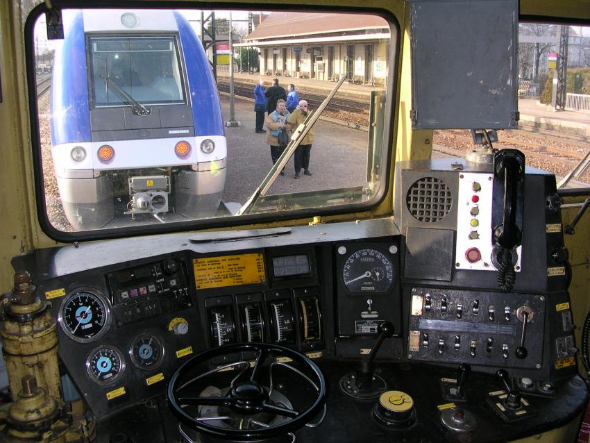 sncf cc 7107, vezetőállás