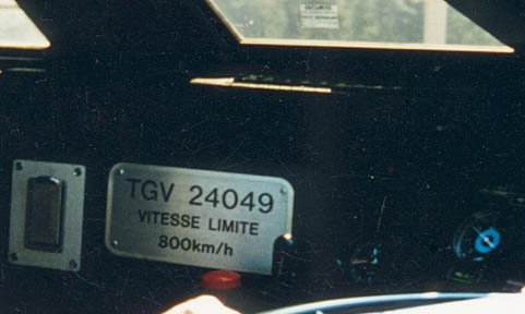 Vitesse Limite 800 km/h