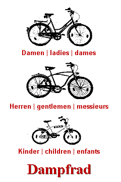HSB Dampfrad bikes